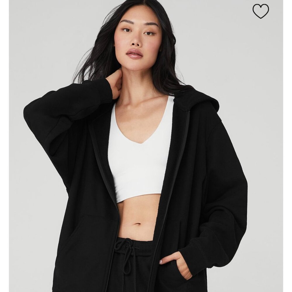 Alo Renown Heavy Weight Full Zip Hoodie